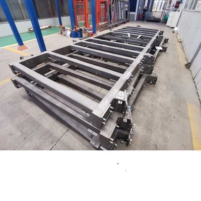 Strutture di acciaio pesante non standard Fabbricazione di pezzi di legno di metallo