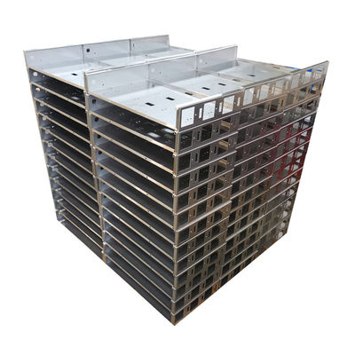 Rack di stoccaggio per magazzini di acciaio leggero per il massimo utilizzo dello spazio