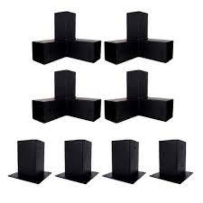 Kit di supporti per pergola in acciaio cinese a prezzi all'ingrosso per parti di condizionatori d'aria