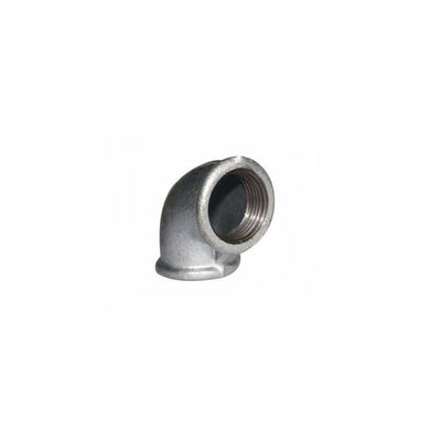 Connessione a flangia Fittings di tubi in acciaio al carbonio galvanizzati gomiti metallici con materiali