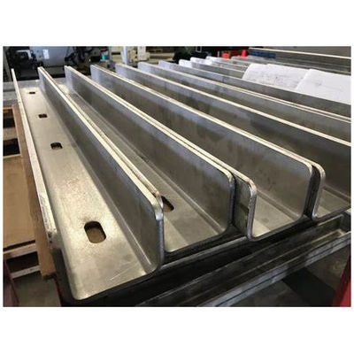 Colore personalizzato In acciaio inossidabile industriale / lamiera di alluminio stampaggio metallo piegatura piegatura laser taglio fabbricazione