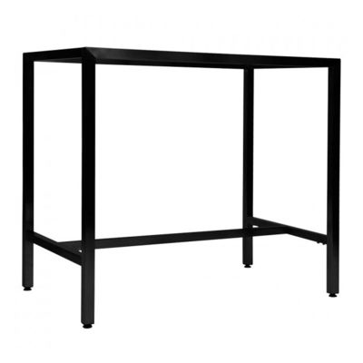 Fabbricazione personalizzata per mobili Leg Bar Metallico Cornice base del tavolo con finitura regolabile e nera