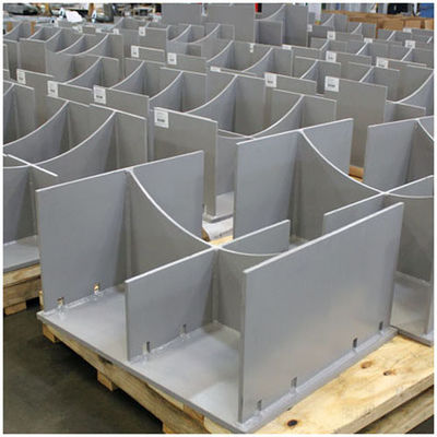 Attrezzature di taglio laser personalizzate per parti di estrusione di profili in alluminio con rivestimento statico