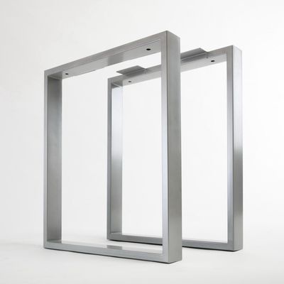 Hotel Design supporto da tavolo in acciaio inossidabile con struttura a supporto triangolare in alluminio