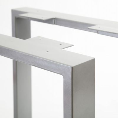 Hotel Design supporto da tavolo in acciaio inossidabile con struttura a supporto triangolare in alluminio