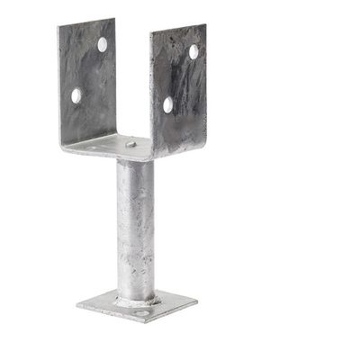 Supporti metallici personalizzati per l'installazione di posti di legno di cemento