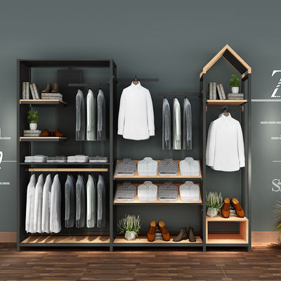 Copper Finish High Density High Hanging Combination Unit per abbigliamento