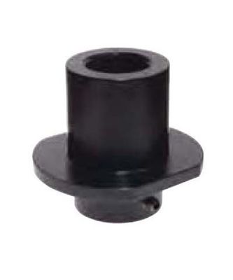 Fabbricazione di lampadari esterni rivestiti di nero con materiale in acciaio e base di palo di montaggio sul molo