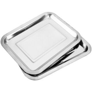 304 vassoio da forno/ Padella da torta non appiccicosa/ foglio di biscotti in acciaio inossidabile personalizzato
