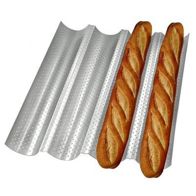Tastiera per il pane francese perforata per la cottura di baguette