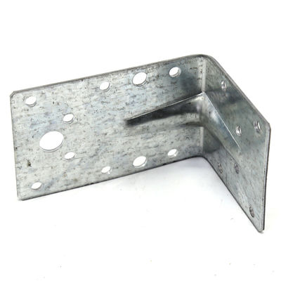 Logo personalizzato 2.0mm Metallo Stamping Parts rinforzato angolo bracket legno connettore