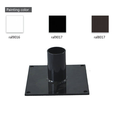 Tenon Outdoor Light Pole Bracket con struttura di bracket a lato singolo in colore personalizzato