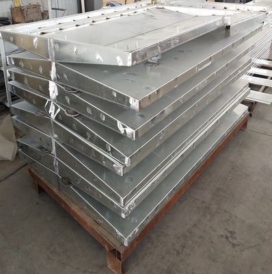 Prodotto di stampaggio metallico a prova di precisione al 100% Parti di taglio laser per lamiere di alluminio