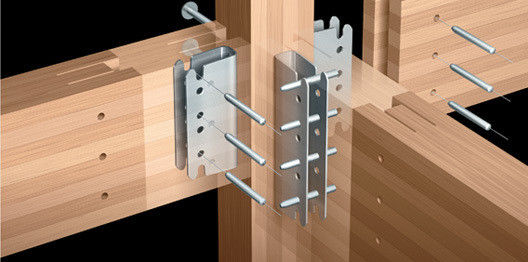 Bracket triangolare personalizzato per appendiabiti di travi di legno pesanti e personalizzabili
