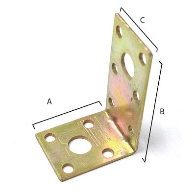 Struttura triangolare di bracciale connettore in legno per la connessione di appendiabiti di giunzione personalizzata