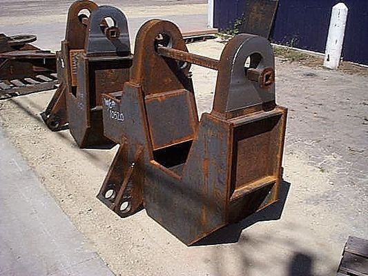 Parti di telaio fabbricate per saldatura in acciaio pesante su misura con capacità di lavorazione micro