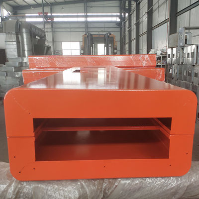 Fabbricazione di acciaio strutturale pesante Saldatura su misura di lamiere metalliche per parti cubiche OEM