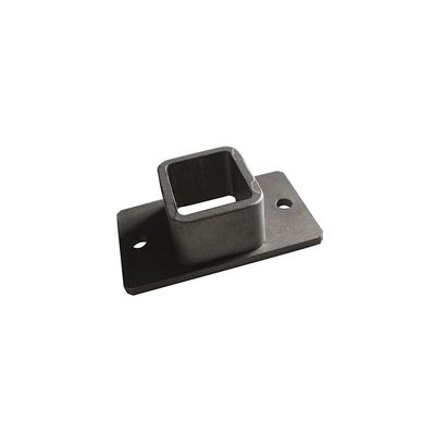 Non standard caldo immerso galvanizzato metallo saldatura Recinzione Recinzione di acciaio base di supporto di posta