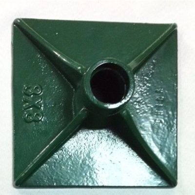 Utilizzo diffuso di corrimano di ghisa a misura con base fissa con certificato UE/ISO9001 2008