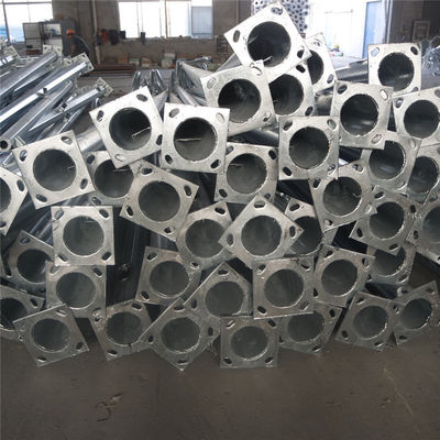 Pallone di luce esterno galvanizzato a caldo rotondo a conificazione 5-12 m per le esigenze del cliente