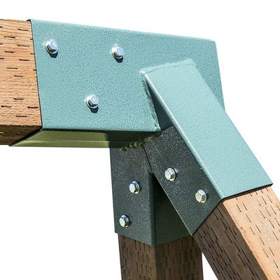 Brackets per angoli personalizzati con funzione di supporto e design rotondo quadrato