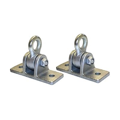 2 appendiabiti di ferro flessibile per set di legno inclusi 2 ganci