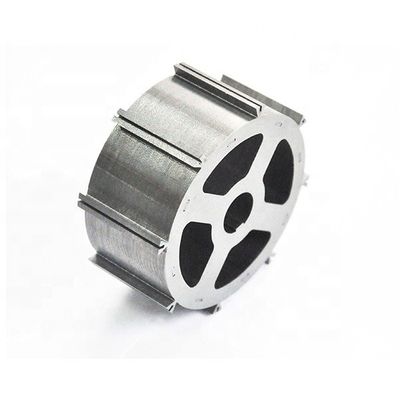 Contratto Standard 120mm Custom Brushless DC Motor Winding Stator e Rotor Assembly con albero del rotore