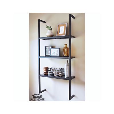 Brackets per scaffalature a parete galleggianti in ottone con struttura a lato unico e processo di perforazione