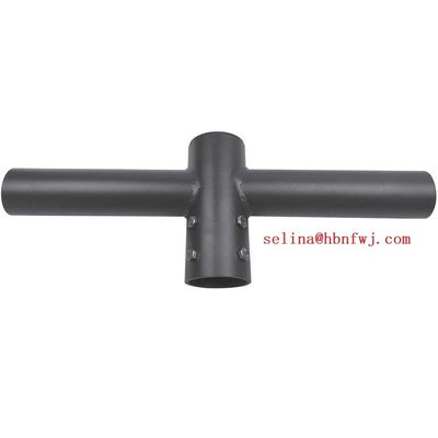 Ispezione interna 2 LIGHT RUND POLE ARM 180D MOUNT con Slipfitter e Trunion