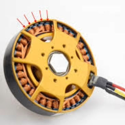 Stator e rotore del motore del cubo in acciaio al silicio realizzati con componenti del motore elettrico