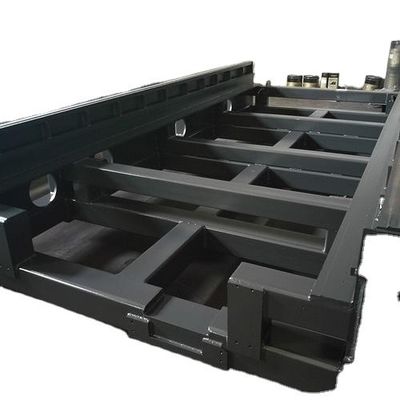 Servizio di saldatura per la fabbricazione di lamiere metalliche di grandi dimensioni con parti di costruzione di materiali in acciaio