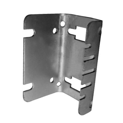 Scaffale per armadietto con rivestimento in polvere Stampaggio con supporto metallico a forma di U per lucidatura ad alta tranquillità
