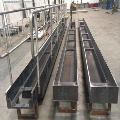 Saldatura ad alta tensione personalizzata Processo di saldatura di grandi dimensioni Struttura di telaio meccanico a supporto metallico