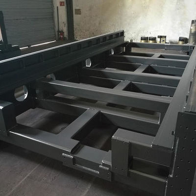 Saldatura ad alta tensione personalizzata Processo di saldatura di grandi dimensioni Struttura di telaio meccanico a supporto metallico