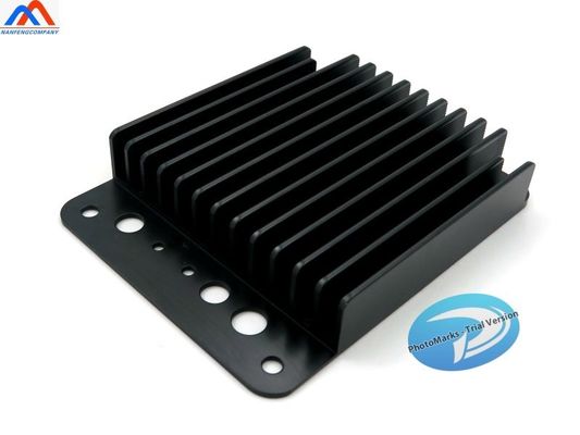 Stampaggio, punzonatura, piegatura, contenitori di estrusione in alluminio personalizzati per dissipatori di calore