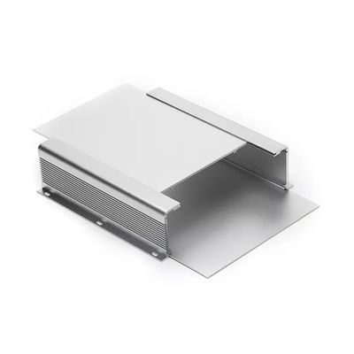 Cassa di alluminio a LED estrusto su misura con rivestimento di riscaldamento in zinco per qualsiasi colore