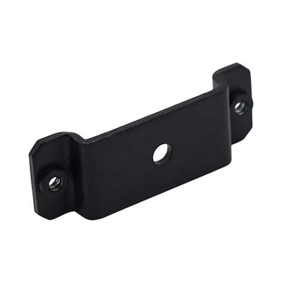 Bracket di scaffale metallico nascosto con processo di stampaggio e acciaio colore naturale OEM anodizzato