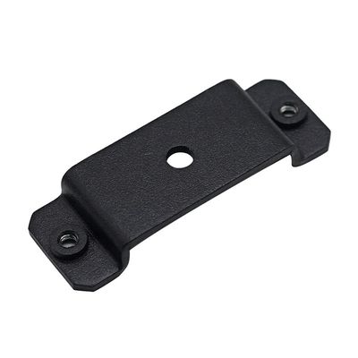 Bracket di scaffale metallico nascosto con processo di stampaggio e acciaio colore naturale OEM anodizzato
