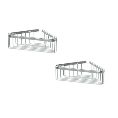 Single strato triangolo doccia scaffale angolo scaffale per montaggio a parete personalizzato e robusto