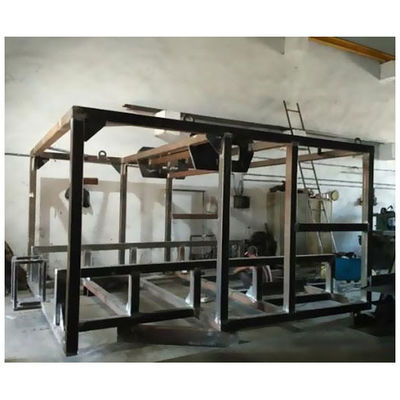 Scelta di materiale personalizzato Saldatura e fabbricazione di cornici metalliche di grandi dimensioni per motori