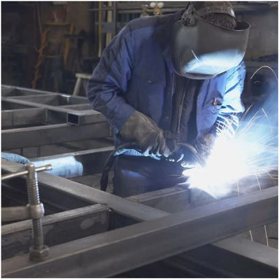 Scelta di materiale personalizzato Saldatura e fabbricazione di cornici metalliche di grandi dimensioni per motori