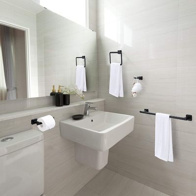 Possessori di asciugamani Set di attrezzature per il bagno 4 pezzi Spessore 2-5 mm Certificato ISO9001 2015