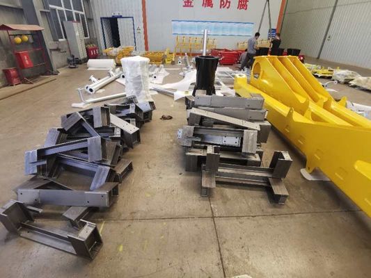 290g Alta precisione saldata torre di acciaio gru parti di ricambio sezione mastro per in bagno