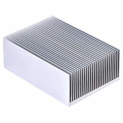 Non standard Custom 6063 Anodized Enclosure Aluminium Extrusion Heat Sink con Nickel Plating