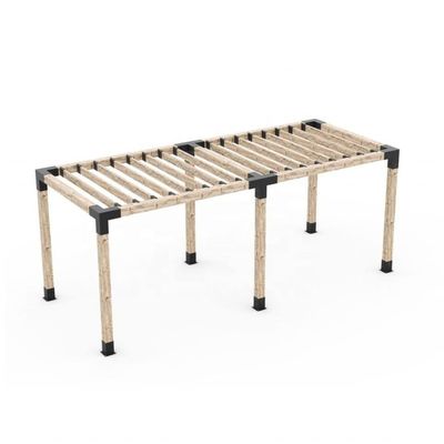 Industria 3 Way Steel Arm Pergola Corner Bracket per 4x4 Punti in legno ISO9001 2015 Certificato
