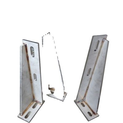Posti pesanti base metallo acciaio recinzione ancoraggio acciaio superficie ponte montaggio piastra di base