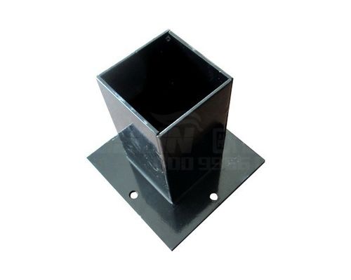 Perforazione di supporti base personalizzati per pilastri di legno in acciaio inossidabile in ferro galvanizzato
