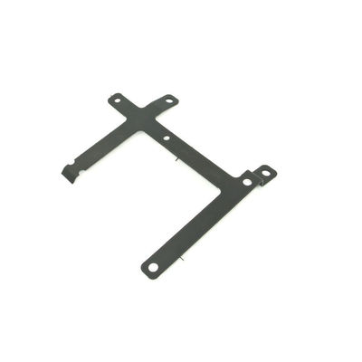 Bracket di scaffale posteriore personalizzato in acciaio colore naturale per motocicli modificati Modifica