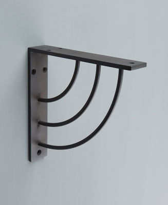 Processo di piegatura personalizzato 6/8/10/12' Sliver Metal Steel Wall Mount Support Bracket