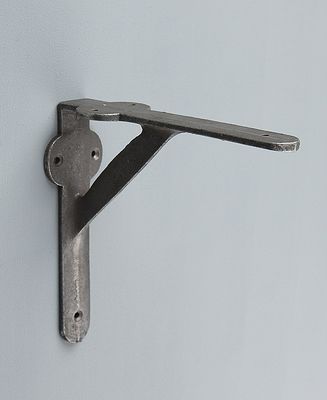 Sosta di tipo L robusta in acciaio galvanizzato con finitura placcata al nichel